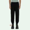 Off-White Herre SS21 Logo Svart Sportsbukser/Joggebukser