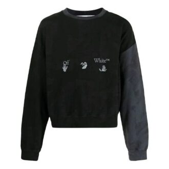 Off-White Herre SS21 Logo-trykk Svart