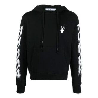 Off-White Herre SS21 Logo-trykk Svart