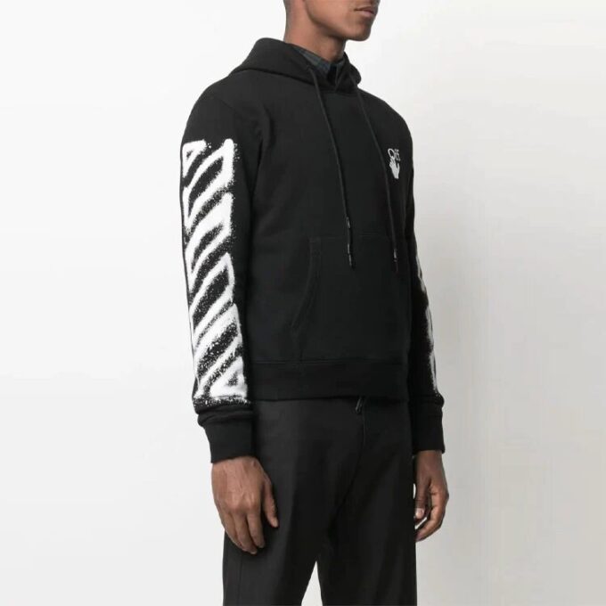Off-White Herre SS21 Logo-trykk Svart
