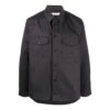 Off-White Herre SS21 Logo-trykk Svart Skjorte