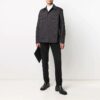 Off-White Herre SS21 Logo-trykk Svart Skjorte