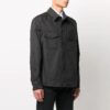 Off-White Herre SS21 Logo-trykk Svart Skjorte