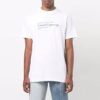 Off-White Herre SS21 Maleri-mønster Rundhalset Kortærmet Hvit T-skjorte i Shorts