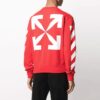 Off-White Herre SS21 Mønstertrykk Rød