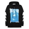 Off-White Herre SS21 Mona Lisa-trykk Svart