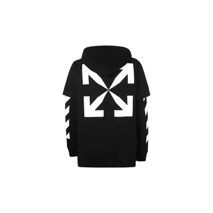 Off-White Herre SS21 Mona Lisa-trykk Svart