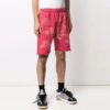 Off-White Herre SS21 Rette Sportsshorts i Rødt