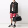 Off-White Herre SS21 Rette Sportsshorts i Rødt