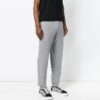 Off-White Herre SS21 Snøring Logo Gul Pil Sportsbukser/Joggebukser Slim Fit Grå