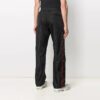 Off-White Herre SS21 Sportbukser/Joggebukser med glidelåsdetaljer og logo, svart