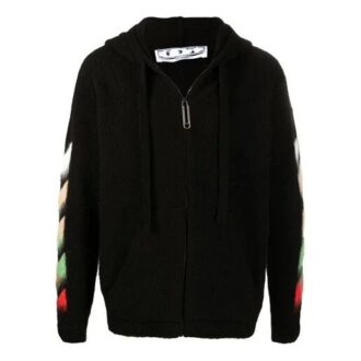 Off-White Herre SS21 Suede Stripe Svart