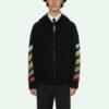Off-White Herre SS21 Suede Stripe Svart