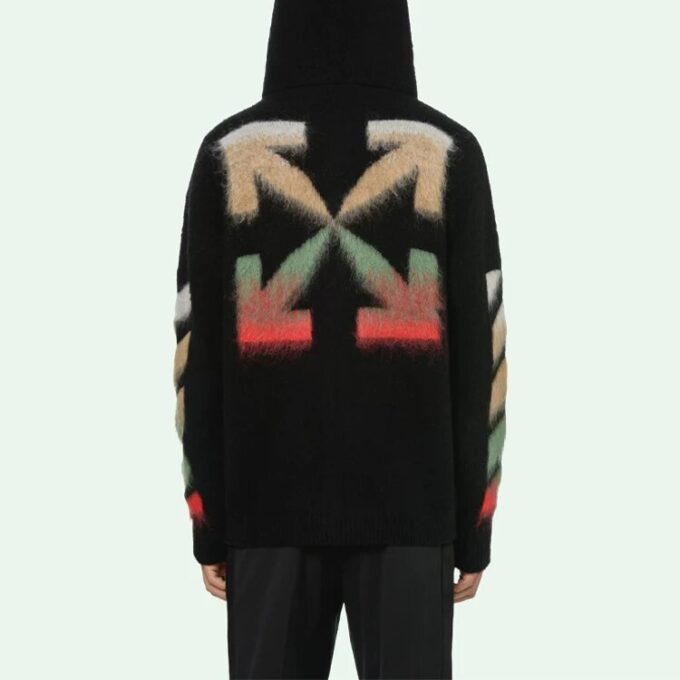 Off-White Herre SS21 Suede Stripe Svart