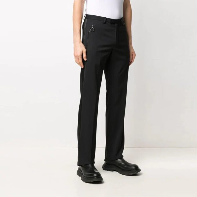 Off-White Herre SS21 Svarte lange bukser