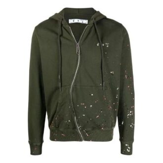 Off-White Herre SS21 Trykk Grønn