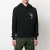 Off-White Herre SS21 Trykk Løs Passform Svart