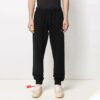 Off-White Herre SS21 Uformelle Svarte Sportsbukser/Joggebukser