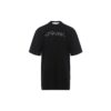 Off-White Herre SS22 Alfabet Tegneserie Mønster Trykk Shorts Versjon Svart