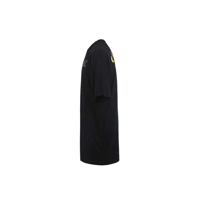 Off-White Herre SS22 Alfabet Tegneserie Mønster Trykk Shorts Versjon Svart