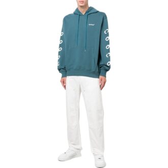 Off-White Herre SS22 Alfabet-trykkversjon Blå