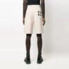 Off-White Herre SS22 Arrow Printing Bermuda-Shorts Beige