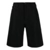 Off-White Herre SS22 Arrows-logo-trykk Casual shorts Løs passform Svart