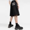 Off-White Herre SS22 Arrows-logo-trykk Casual shorts Løs passform Svart