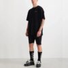 Off-White Herre SS22 Back Caravaggio kortærmet løs passform svart T-skjorte