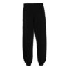 Off-White Herre SS22 Back Logo Printing Bundle Feet Sportsbukser/Joggebukser Svart