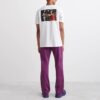 Off-White Herre SS22 Caravaggio Arrow Logo kortærmet versjon hvit T-skjorte