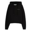 Off-White Herre SS22 Caravaggio-maleri-trykk, hette, lange ermer, svart