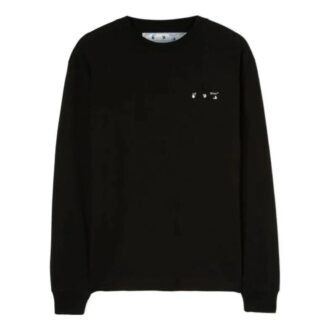Off-White Herre SS22 Caravaggio Painting Rundhalset Svart