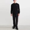 Off-White Herre SS22 Caravaggio Painting Rundhalset Svart