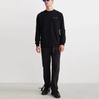 Off-White Herre SS22 Caravaggio Painting Rundhalset Svart