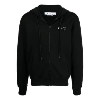 Off-White Herre SS22 Caravaggio Zipper Svart Off-White Herre SS22 Caravaggio Zipper Svart