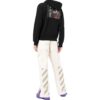 Off-White Herre SS22 Caravaggio Zipper Svart