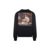 Off-White Herre SS22 Character Logo-trykk Rund hals Langermet Svart