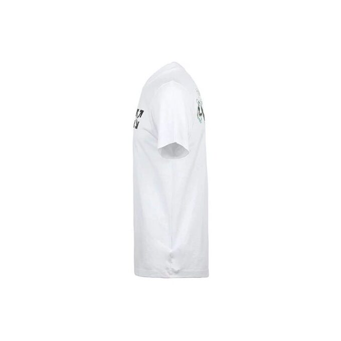 Off-White Herre SS22 Chest Classic Arrow Alphabet Printing Kortærmet Hvit T-skjorte
