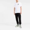 Off-White Herre SS22 Chest Classic Arrow Alphabet Printing Kortærmet Hvit T-skjorte
