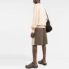 Off-White Herre SS22 Colorblock Casual Denimshorts med høy midje Colorblock