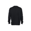 Off-White Herre SS22 Diag Alphabet Stripe Pattern Pullover Langermet Løs Passform Svart T-skjorte