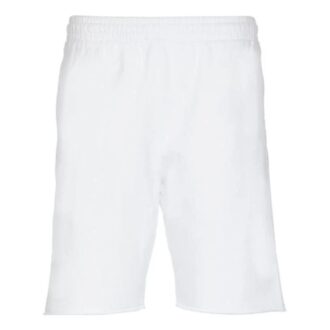 Off-White Herre SS22 Ensfargede shorts, hvit