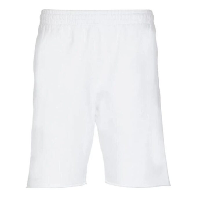 Off-White Herre SS22 Ensfargede shorts, hvit
