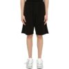 Off-White Herre SS22 Ensfargede shorts, svart
