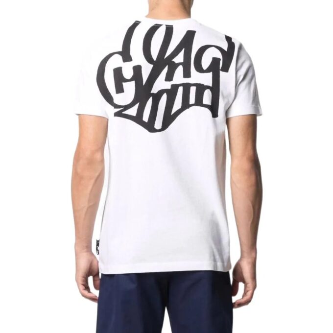 Off-White Herre SS22 Ensfarget Alfabet-trykk Rundhalset Shorts Versjon Hvit T-skjorte