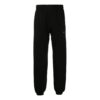 Off-White Herre SS22 Ensfarget Alfabetlogo-trykk Sportsbukser/Joggebukser Versjon Svart