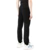 Off-White Herre SS22 Ensfarget Alfabetlogo-trykk Sportsbukser/Joggebukser Versjon Svart