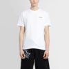 Off-White Herre SS22 Ensfarget bomull med sebraprint, shorts, hvit T-skjorte