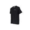 Off-White Herre SS22 ensfarget bomulls-Shorts med trykk, kort ermet, svart